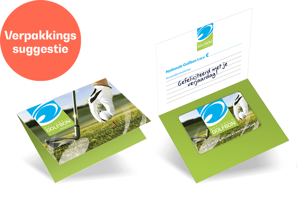 Cadeau Envelop Golfbon